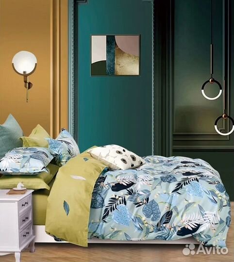 Постельное бельё Tango Novella сатин Евро 4 нав