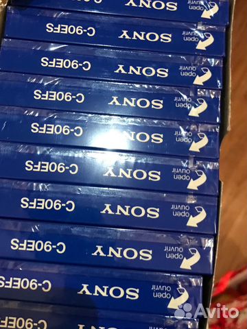 Аудиокассеты sony ef90