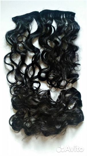 Волосы для наращивания на заколках