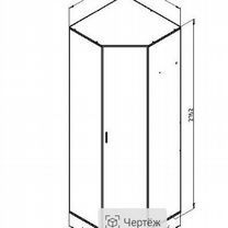 Детский угловой шкаф для одежды