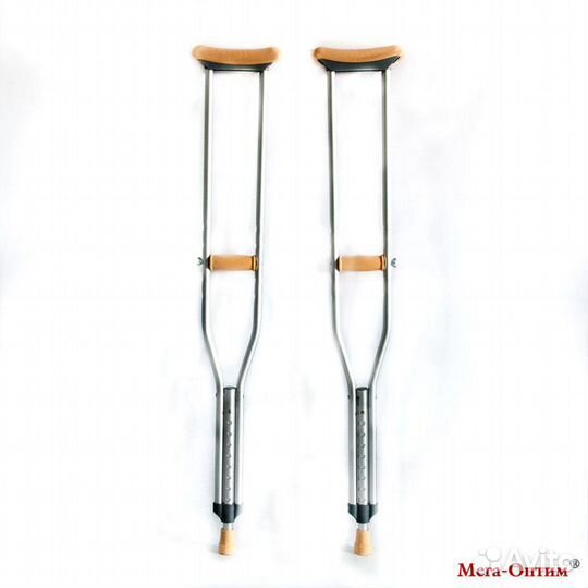 Костыли алюминиевые новые с регулировкой по высоте