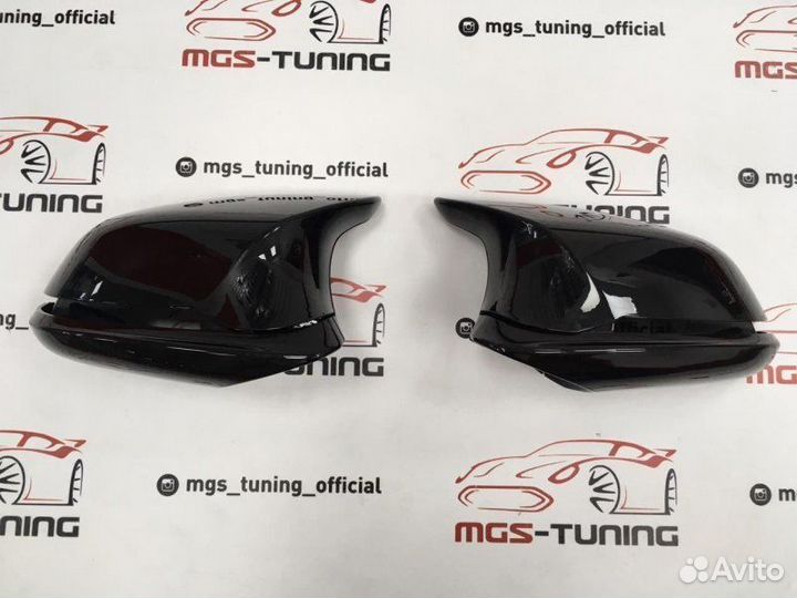 Корпус зеркал дизайн оригинал M3 на BMW f30 black