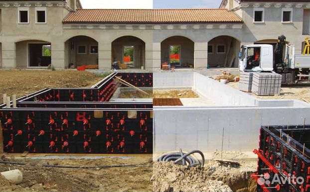 Аренда пластиковой опалубки