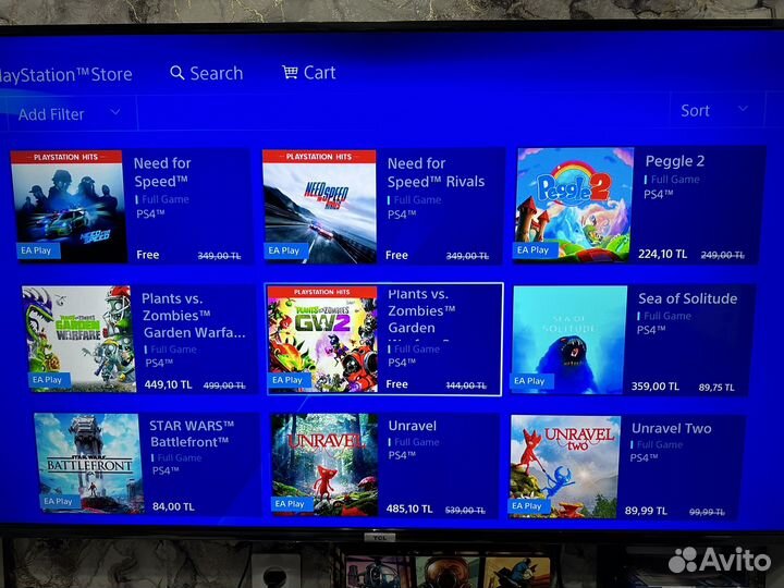 Sony PS4+ 2 Джойстика