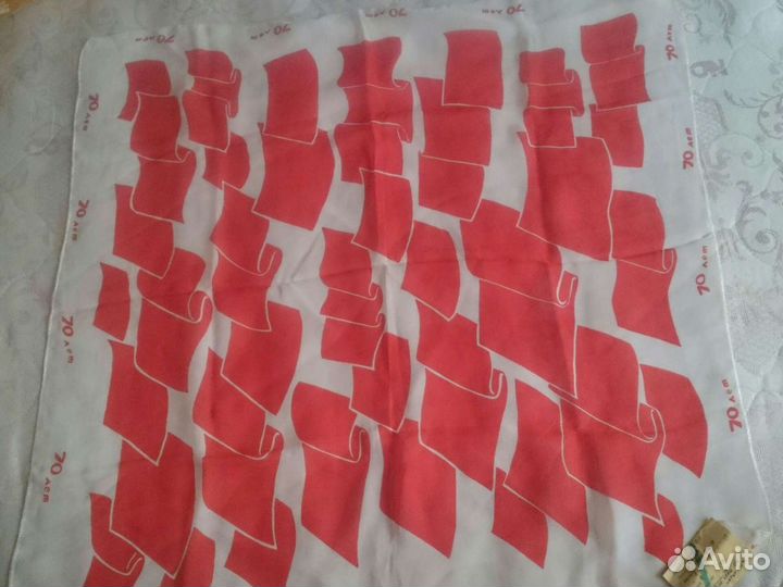 Платок.агитация. СССР