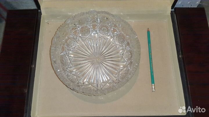 Ваза хрустальная СССР