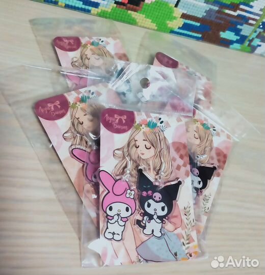 Новые Серьги для девочек Hello Kitty