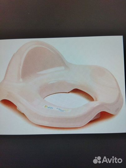 Сиденье для унитаза детское lalababy розовое