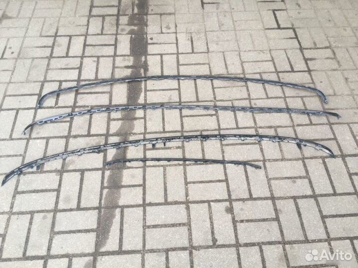 Накладка бампера задняя Audi A8 D5 2017-2020