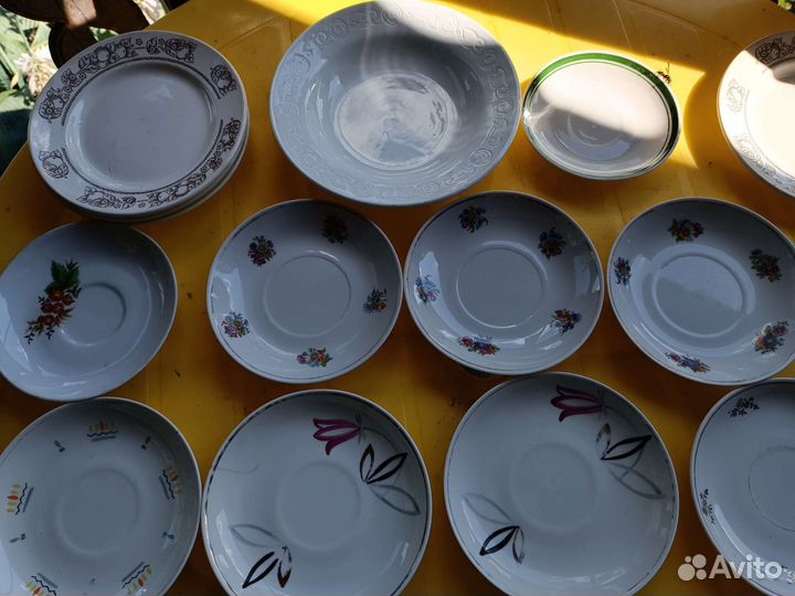 Набор столовой посуды СССР