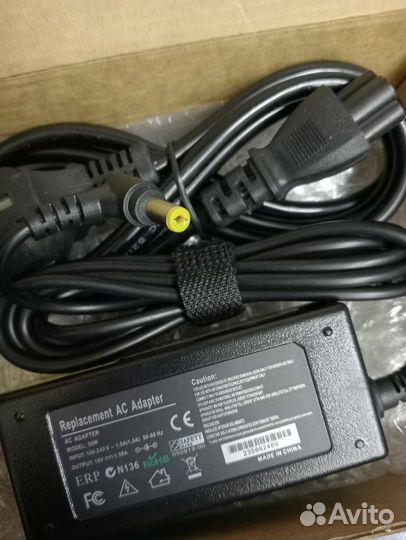 Зарядные устройства для ноутбуков Toshiba, Dell