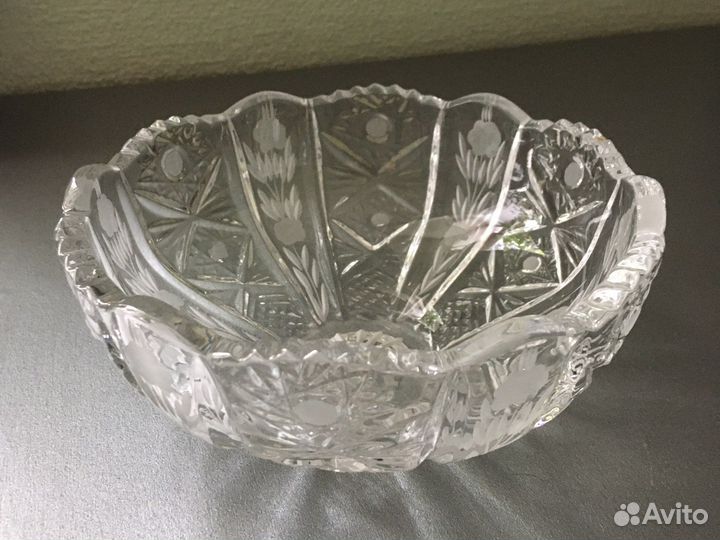 Хрустальные вазочки СССР