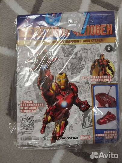 Коллекция deagostini 1-45 Marvel Железный человек