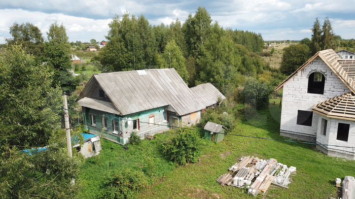 Дом 54 м² на участке 15 сот.