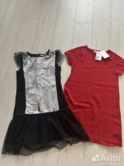 Одежда пакетом для девочки H&M 128-134
