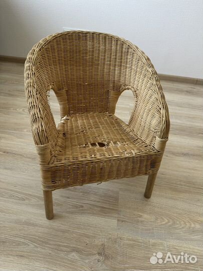 Кресло плетенное IKEA