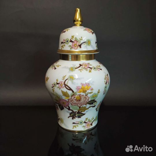 Ваза с крышкой. Фарфор. KPM. Германия. 1970