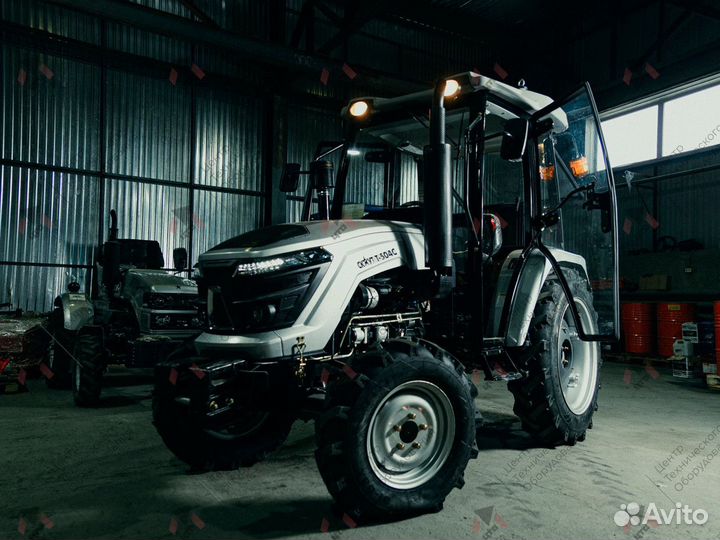 Трактор Скаут T-504C с погрузчиком