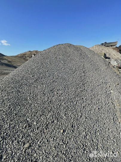 Щебень, песок, отсев