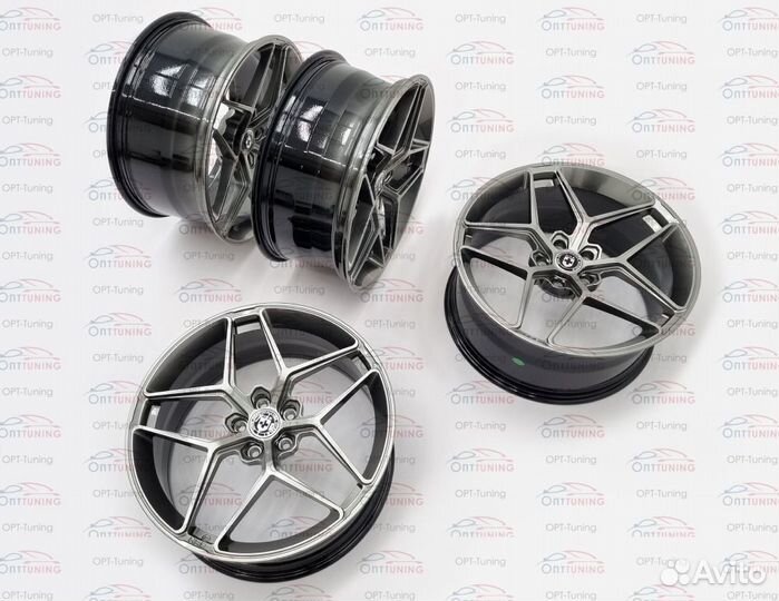 Комплект дисков в стиле HRE FF11 R20 бежевый