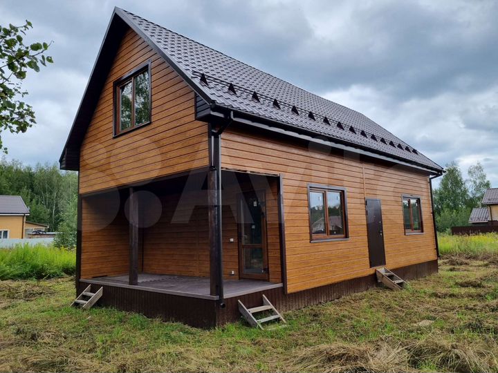 Дом 130 м² на участке 8 сот.