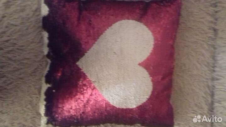 Наволочки с пайетками 