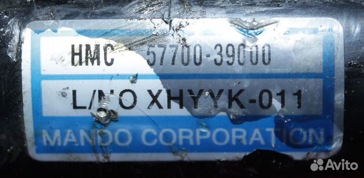 Рейка рулевая Hyundai Sonata EF G4GB 57700-39000