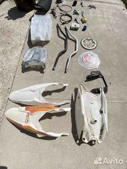 Запчасти на мотоцикл эндуро