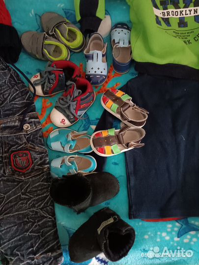 Детская одежда для мальчиков 80 86 пакетом