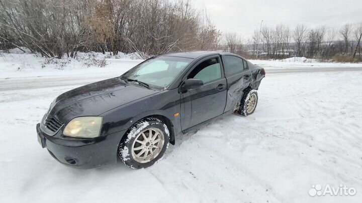 Mitsubishi Galant 2.4 AT, 2007, битый, 216 681 км