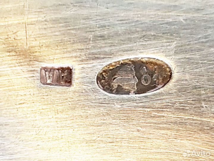 Ложки столовые, царское серебро 84-й пробы