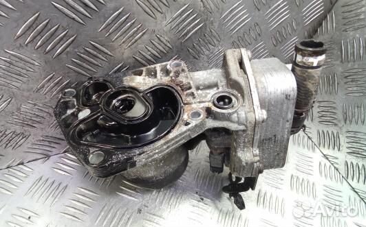 Корпус масляного фильтра дизельный peugeot 4007 (S