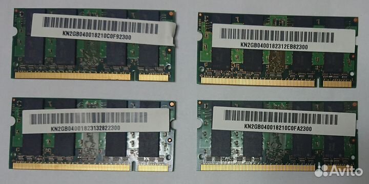 SO-Dimm для ноутбука 2Gb DDR2 PC2-5300S 667Мгц 2Гб