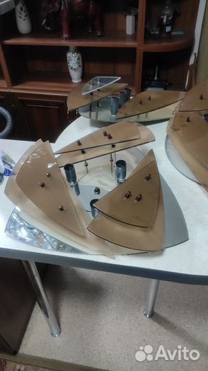 Люстры потолочные 3 шт бу