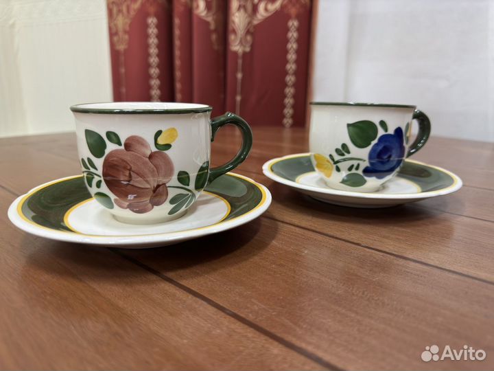 2 чайные пары от villeroy boch bauernblume