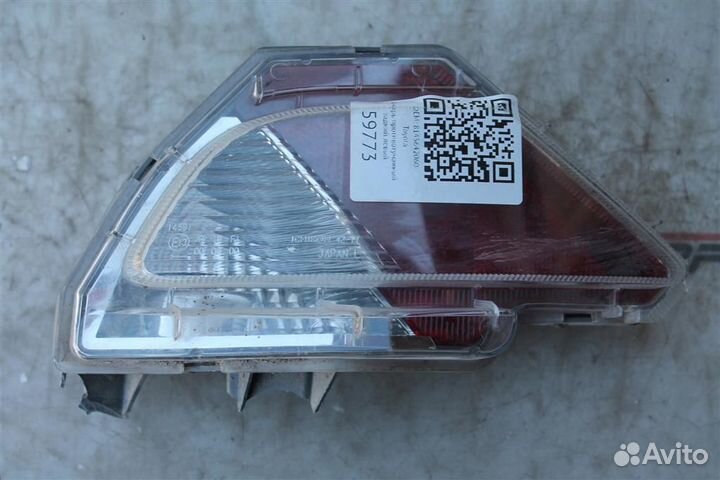 Фонарь в бампер Туманка Митсубиши Монтеро Спорт 3