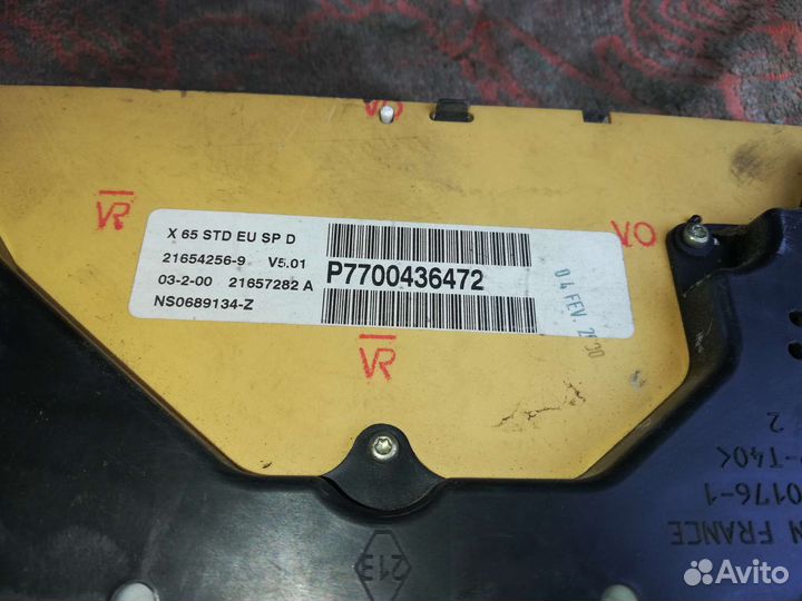 Панель приборов Рено Клио 2