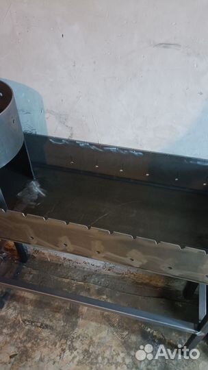 Мангал с подставкой под казан