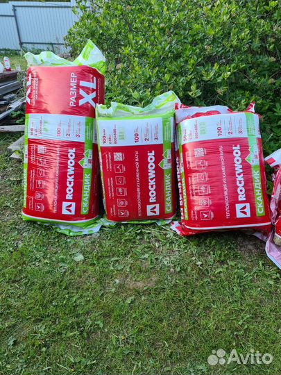 Утеплитель Rockwool Скандик разные размеры