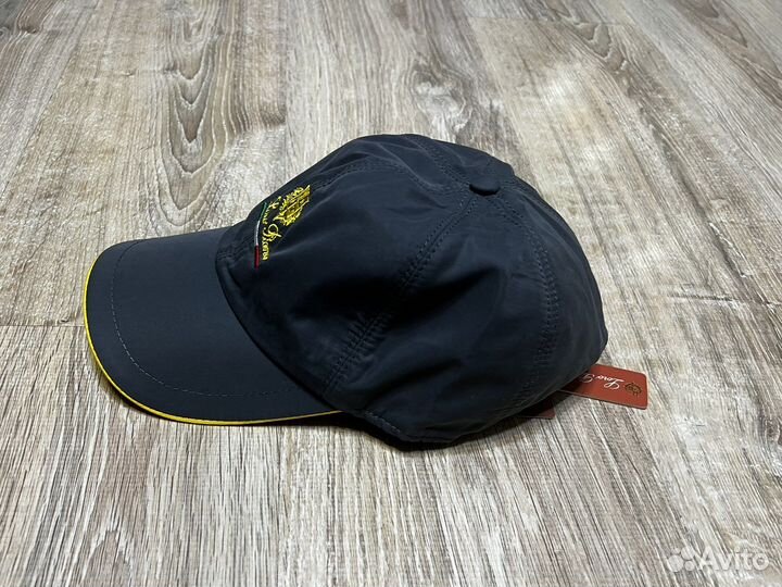 Фирменная кожаная кепка Loro Piana