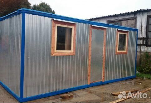 Бытовка бк-02, с двумя помещениями, (двп)