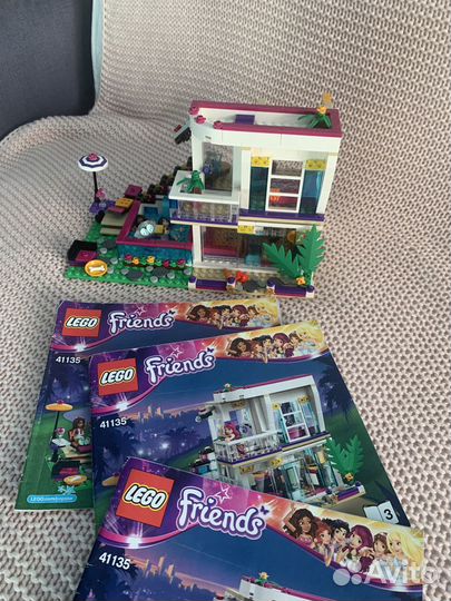 Конструктор lego Friends 41135 Дом поп-звезды Ливи