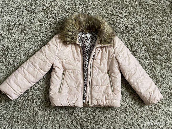 Верхняя одежда для девочки р110