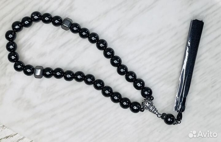 Четки из природных гематита и пирита