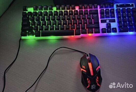 Игровая клавиатура и мышь f92