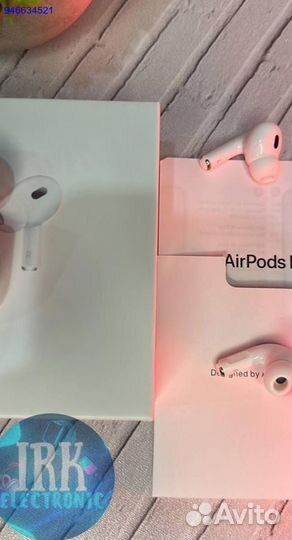 Наушники Apple AirPods Pro 2 Гарантия Чехол