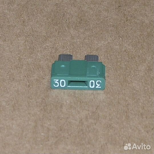 Предохранитель вставка флажковый 30А ширина (Авар)