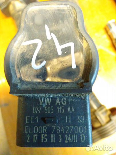 Катушка зажигания VW Туарег Ауди А6 Алроад 4.2 V8