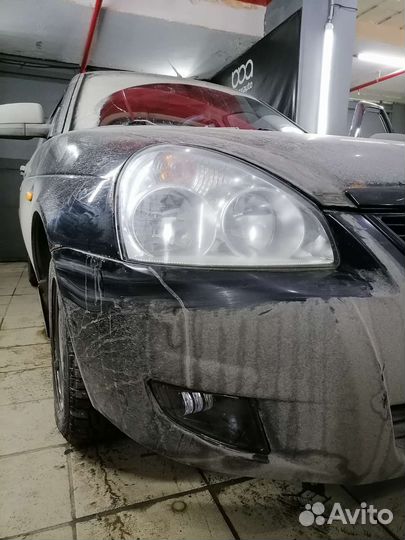 Установка противотуманных фар