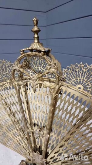 Экран каминный. Винтаж